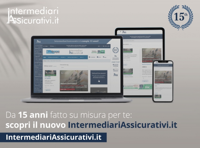 Da 15 anni fatto su misura per te: scopri il nuovo IntermediariAssicurativi.it